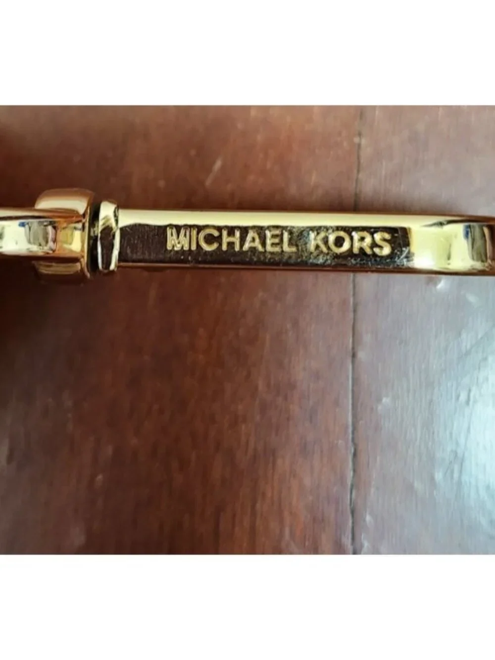 Michael Kors Adjustable Crossbody Strap Beige Leather Gold Hardware Replacement